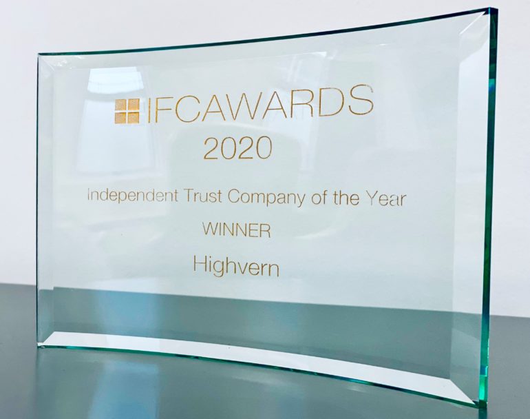 HIGHVERN named Independent Trust Company of the Year