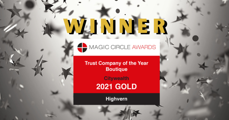 HIGHVERN wins ‘Boutique Trust Company of the Year’ at Magic Circle Awards