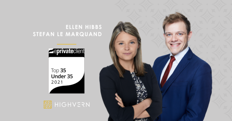 HIGHVERN’s young leaders featured in Top 35 Under 35