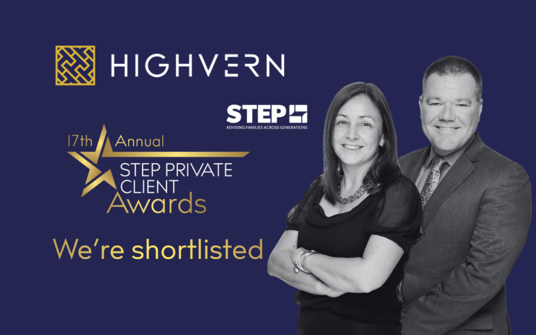HIGHVERN shortlisted for two STEP Awards