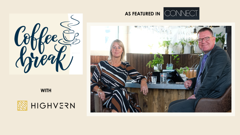 Coffee Break interview in Connect magazine
