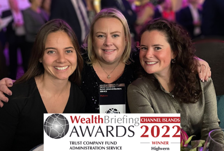 HIGHVERN wins inaugural WealthBriefing Channel Islands Award for Fund Administration