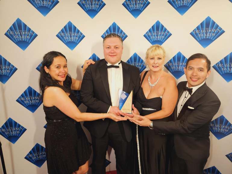 HIGHVERN Funds team celebrates win at the 2024 Drawdown Awards